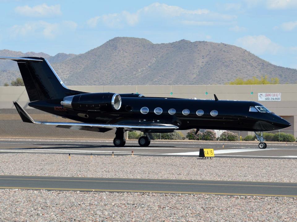 Jeffrey Epstein Gulfstream G-IV N212JE