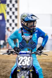 <em>In only his third Pro Motocross National, Haiden Deegan finished second overall. – Align Media</em>