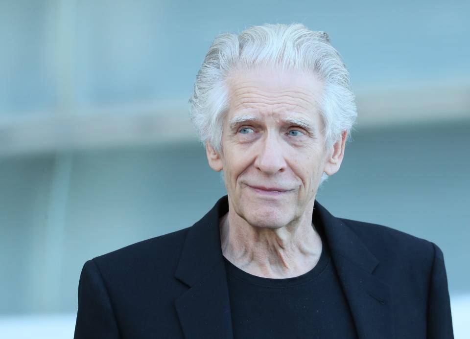 SAN SEBASTIAN, SPAIN - SEPTEMBER 21: Director David Cronenberg attends the Donostia Award photocall during the 70th San Sebastian International Film Festival at the Kursaal Palace on September 21, 2022 in San Sebastian, Spain. (Photo by JB Lacroix/WireImage)