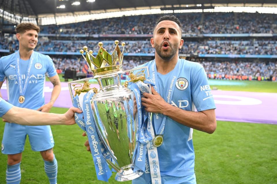 Riyad Mahrez has now won four Premier League titles (Getty Images)