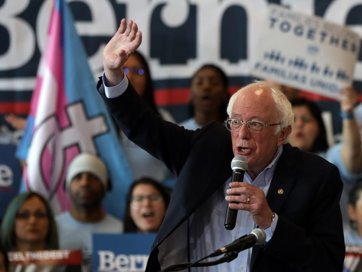 bernie sanders nevada caucus rally