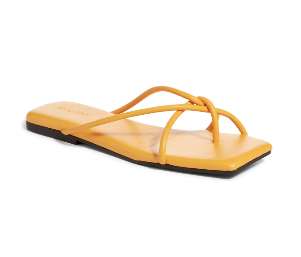 Open Edit Odin Flip Flop in Orange Ray (Photo via Nordstrom)