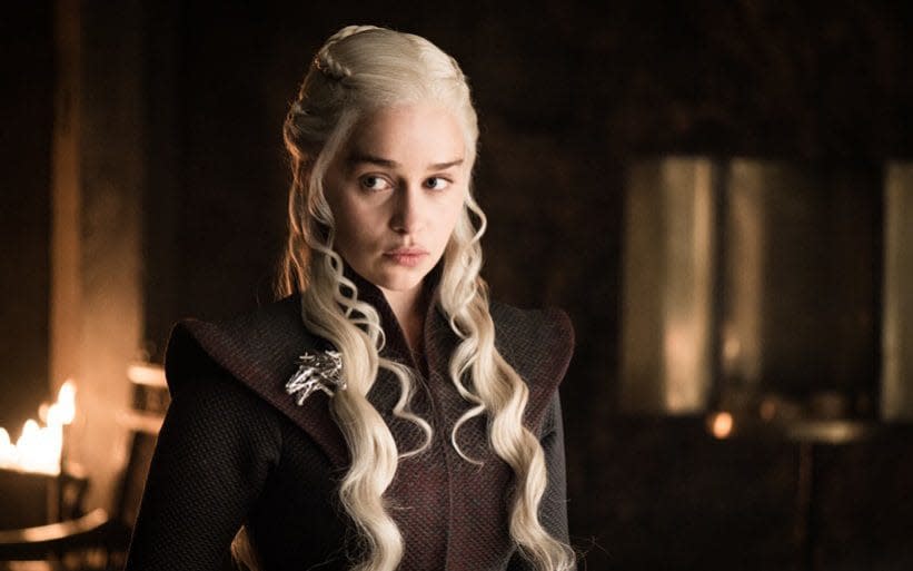 Emilia Clarke as Daenerys Targaryen - HELEN SLOAN / HBO