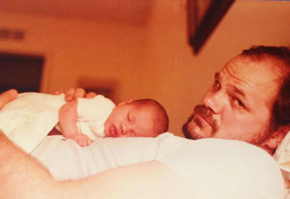 Thomas Markle Sr. with his daughter, Meghan Markle