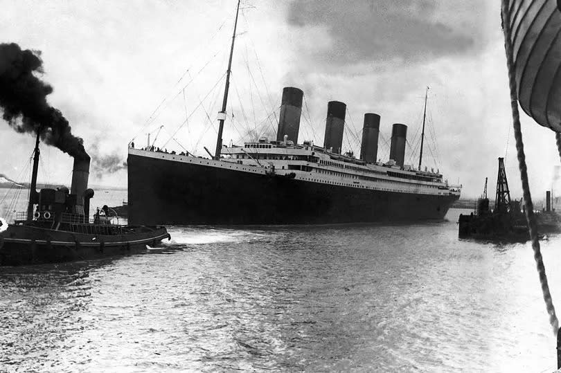 April 15th, 1912 - the British liner 'Titanic', carrying 2,224 people on it's maiden transatlantic voyage