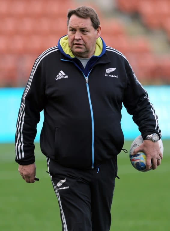 New Zealand All Blacks' coach Steve Hansen, pictured at Waikato Stadium in Hamilton, in 2014