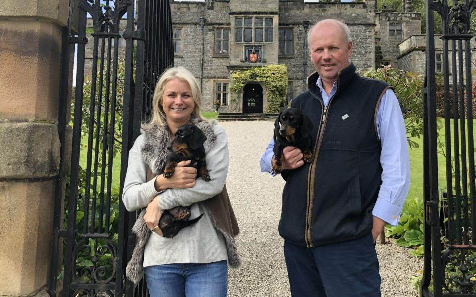 Sir Richard and Lady Fiona FitzHerbert of Tissington