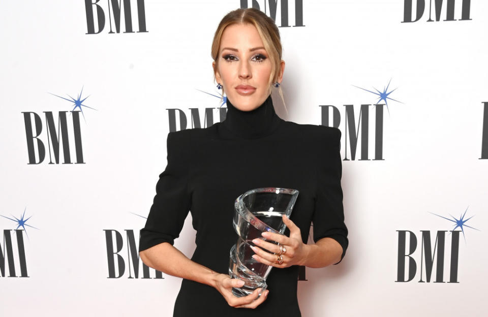 Ellie Goulding scooped the BMI President's Award for her music and songwriting credit:Bang Showbiz