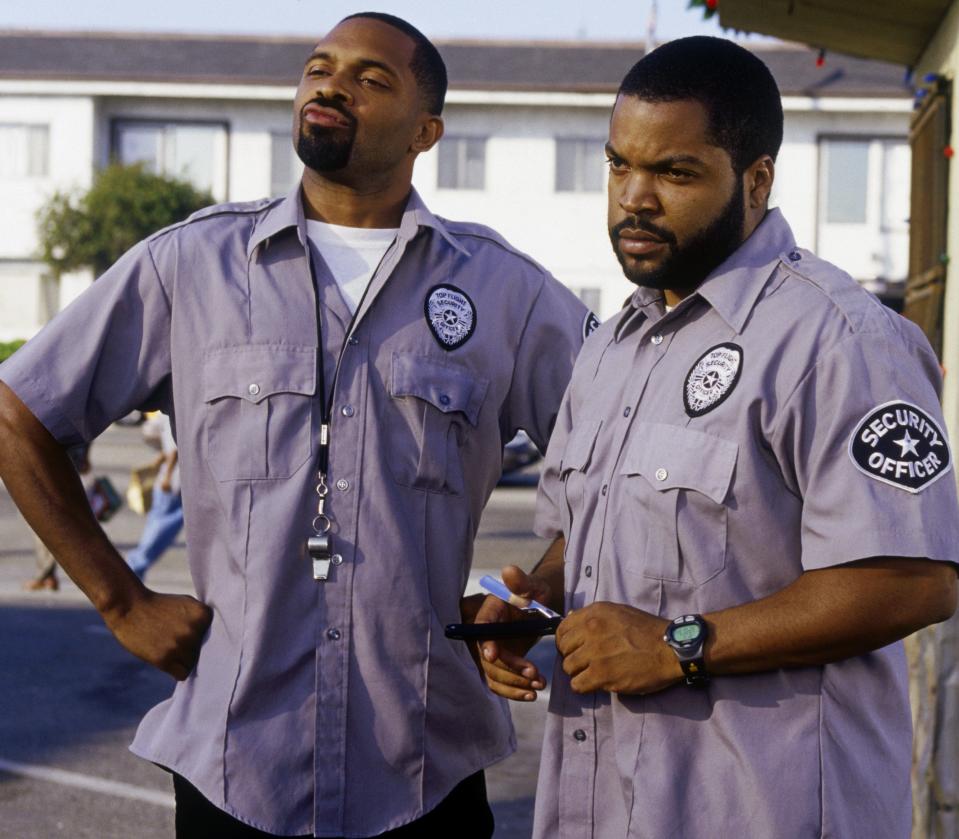 Mike Epps, left, with Ice Cube in "Friday After Next."