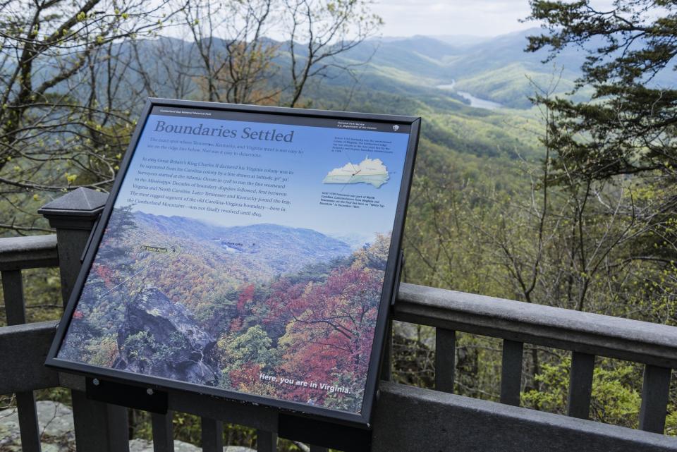 This historical passageway was once used by Native Americans as a game trail, and later by early settlers expanding to the west. When the park was established, it was commemorated as the 