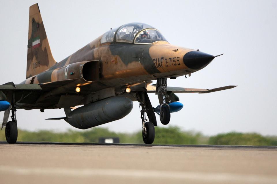 Iran F-5 fighter jet