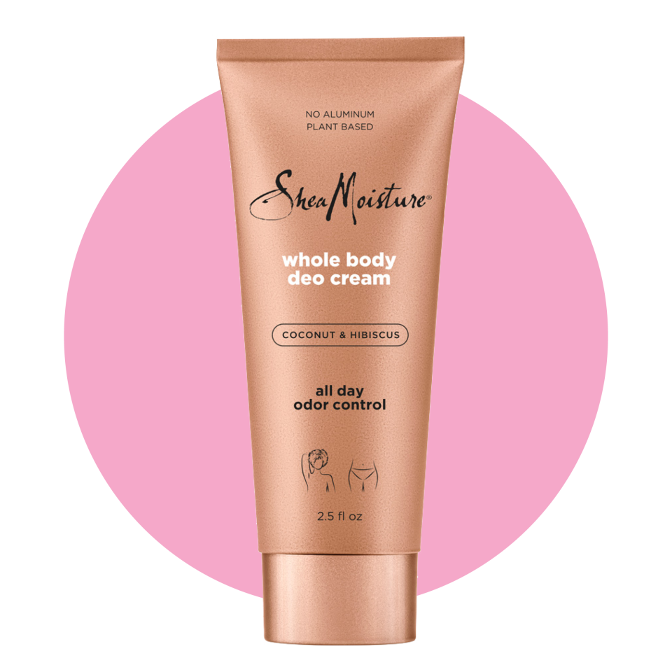 <p><a href="https://www.sheamoisture.com/coconut-and-hibiscus-whole-body-deodorant-cream/764302025207/" rel="nofollow noopener" target="_blank" data-ylk="slk:Shop Now;elm:context_link;itc:0;sec:content-canvas" class="link ">Shop Now</a></p><p>Coconut & Hibiscus Whole Body Deodorant Cream</p><p>sheamoisture.com</p><p>$9.99</p>