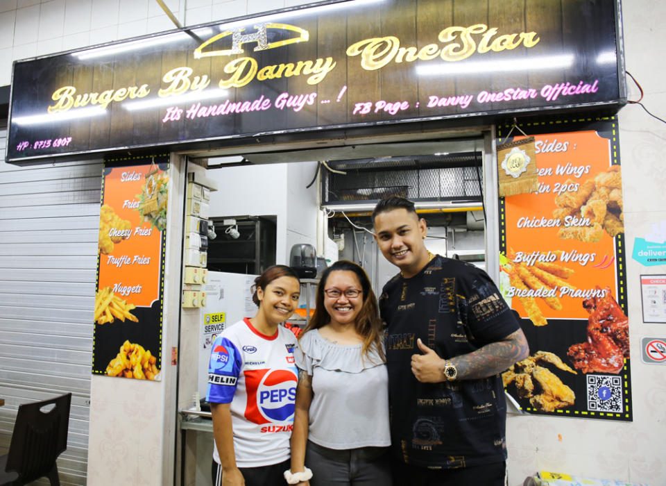 home based business to physical storeburgers by danny onestar - iqbal and his family