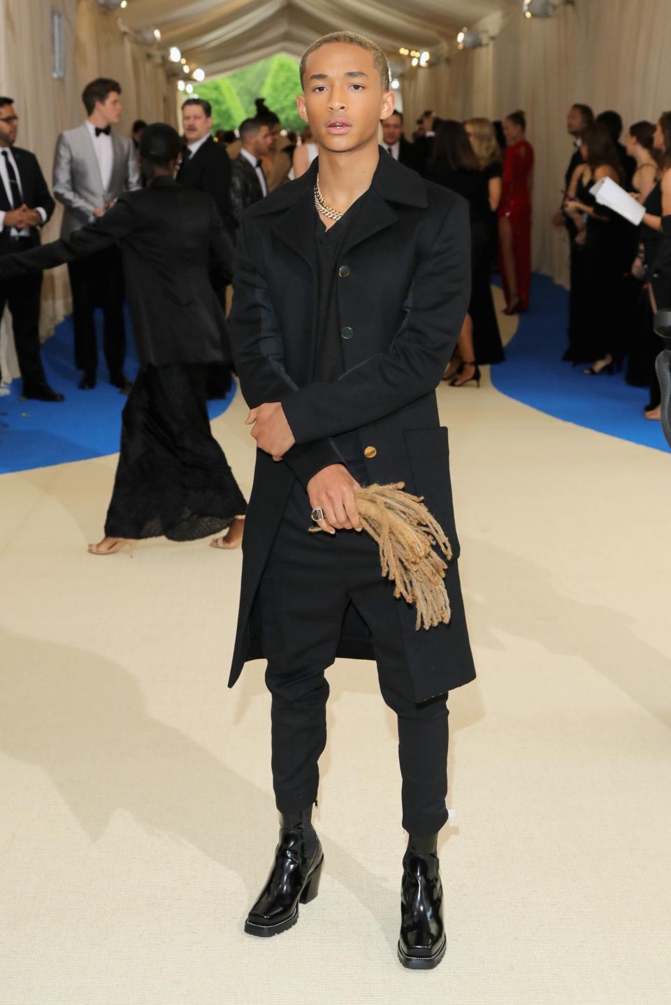 <h1 class="title">Jaden Smith in Louis Vuitton</h1><cite class="credit">Photo: Getty Images</cite>