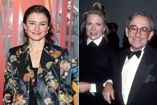 <p>Dimitrios Kambouris/Getty; Ron Galella, Ltd./Ron Galella Collection via Getty</p> Chloe Malle attends W Magazine 50th Anniversary on October 12, 2022 in New York City. ; Candice Bergen and Louis Malle during The 5th Annual Legacy Awards at Hollywood Paladium in Hollywood, California.