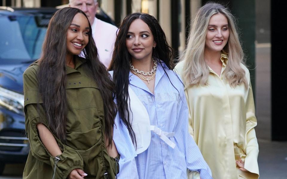 Little Mix: Leigh-Anne Pinnock, Jade Thirlwall and Perrie Edwards - PA