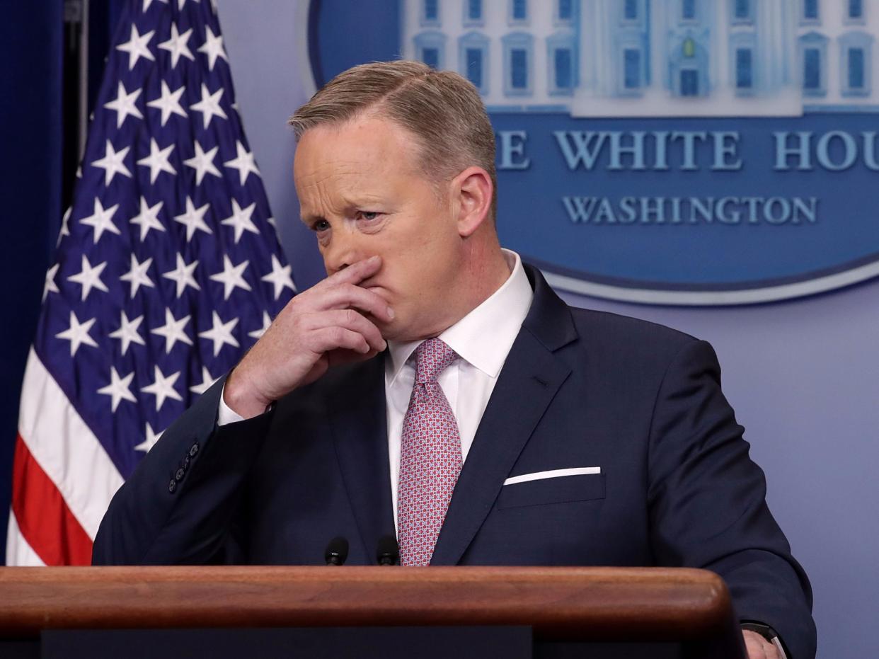 White House Press Secretary Sean Spicer