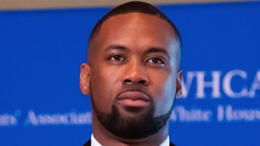 Lawrence Jones attends the 2019 White House Correspondents’ Association dinner on April 27, 2019 in Washington, D.C. Jones will join co-hosts Steve Doocy, Ainsley Earhardt and Brian Kilmeade on “FOX & Friends,” starting Monday. (Photo: Charles Sykes/Invision/AP, File)