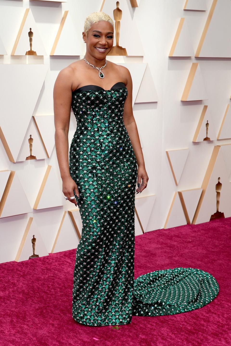 Tiffany Haddish at the 2022 Oscars.