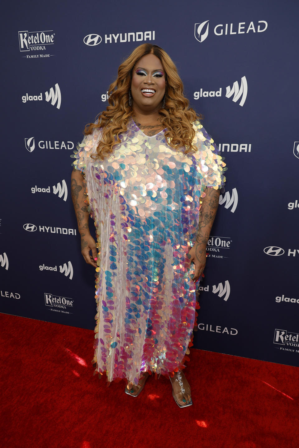 <p>BEVERLY HILLS, CALIFORNIA – MARCH 30: Ashlee Marie Preston attends the GLAAD Media Awards at The Beverly Hilton on March 30, 2023 in Beverly Hills, California. (Photo by Frazer Harrison/Getty Images for GLAAD)</p>