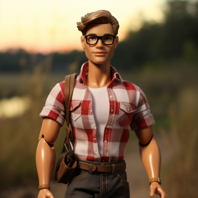 AI Photos Of Ken Dolls From Every US State