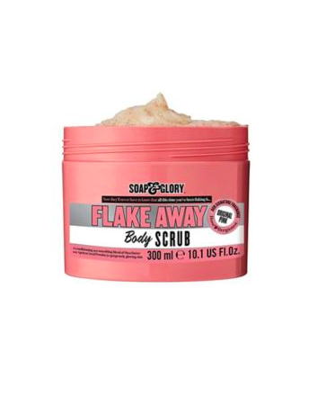 <p><a class="link " href="https://www.boots.com/soap-and-glory-flake-away-scrub-300ml-10295118" rel="nofollow noopener" target="_blank" data-ylk="slk:SHOP NOW;elm:context_link;itc:0;sec:content-canvas">SHOP NOW</a></p><p>'Flake Away has the perfect consistency and offers deep nourishment whilst gently buffing away those pesky dead cells,' says Bolder.</p>