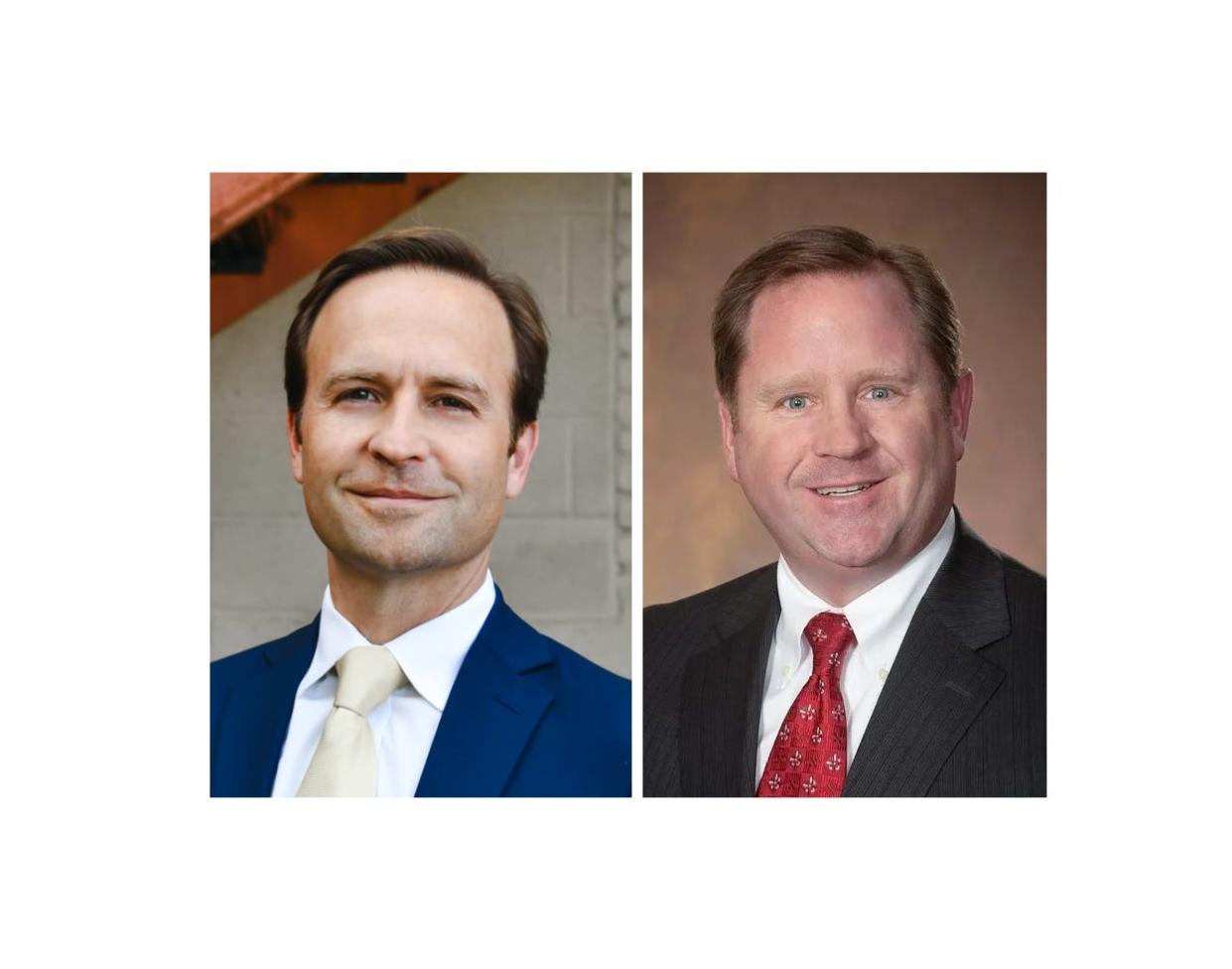 Brian Calley (left) and Paul Long (right)