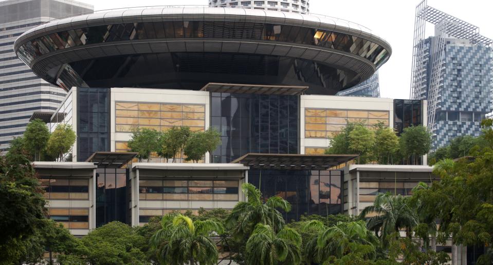 Singapore’s Supreme Court building. (Yahoo News Singapore file photo.)