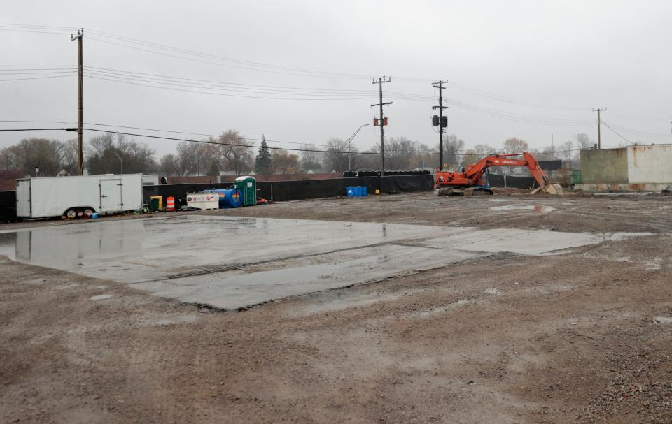 The former site of Electro-Plating Services Inc. in Madison Heights on Nov. 21, 2023.