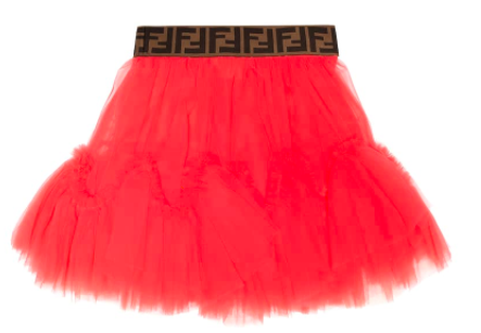 Fendi kids tulle skirt, S$297 (was S$495), 40% off. PHOTO: Mytheresa