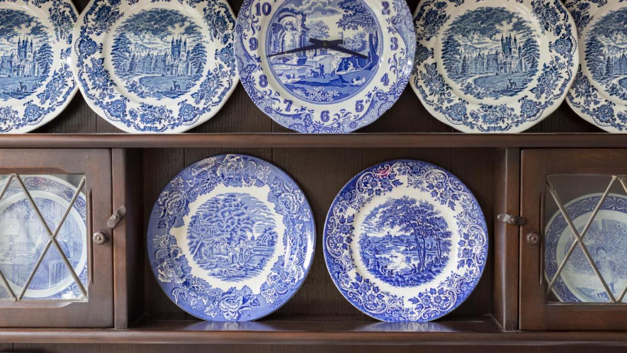 A beautiful plate collection