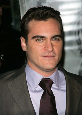 Joaquin Phoenix at the LA premiere of 20th Century Fox's Walk the Line