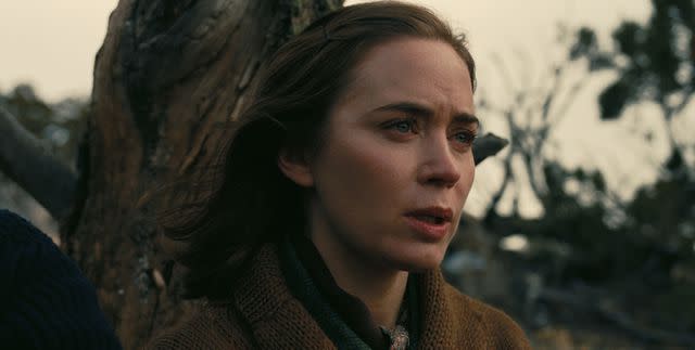 <p>Universal Pictures</p> Emily Blunt in 'Oppenheimer'