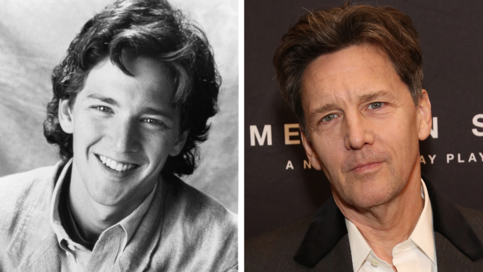 Andrew McCarthy Left: 1985; Right: 2018