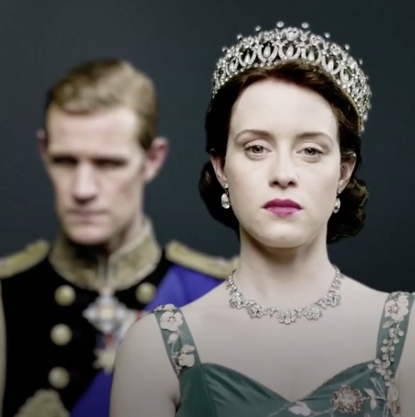 Hit show 'The Crown' has sparked renewed interest in the Queen's romance with the Prince - and questions over his fidelity. Photo: Instagram/thecrownnetflix