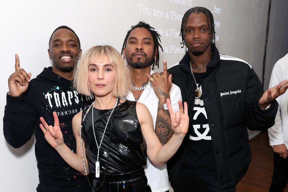 Krept & Konan, Noomi Rapace and Miguel at the N.C.P Olfactives Launch Party