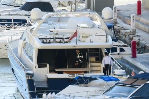 Maltese national Yorgen Fenech was detained at dawn on his yacht Gio as he tried to leave the island