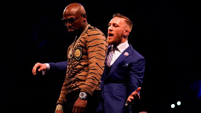 McGregor has rattled Mayweather. Pic: Getty