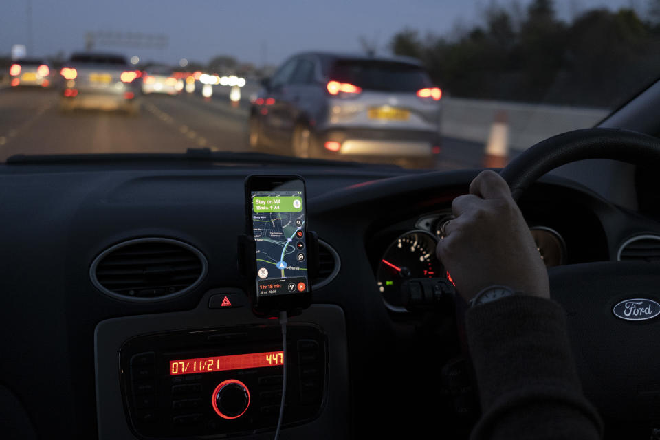 Long freeway journeys can be tedious, but it's important to stay alert at all times as things can change in a split second (Photo by Richard Baker / In Pictures via Getty Images)