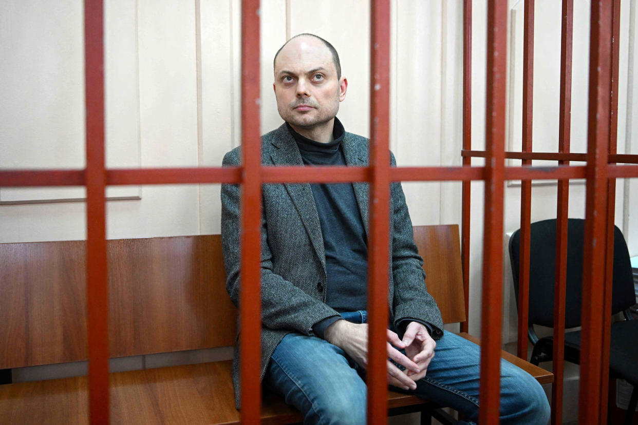 Putin critic sentenced to 25 years in jail (Natalia Kolesnikova / AFP - Getty Images file)