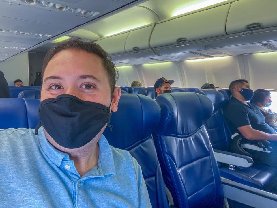 Flying on Southwest Airlines during pandemic