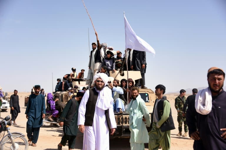 The Eid ceasefire Afghan Taliban militants and residents of southern Kandahar province celebrate the Eid ceasefire