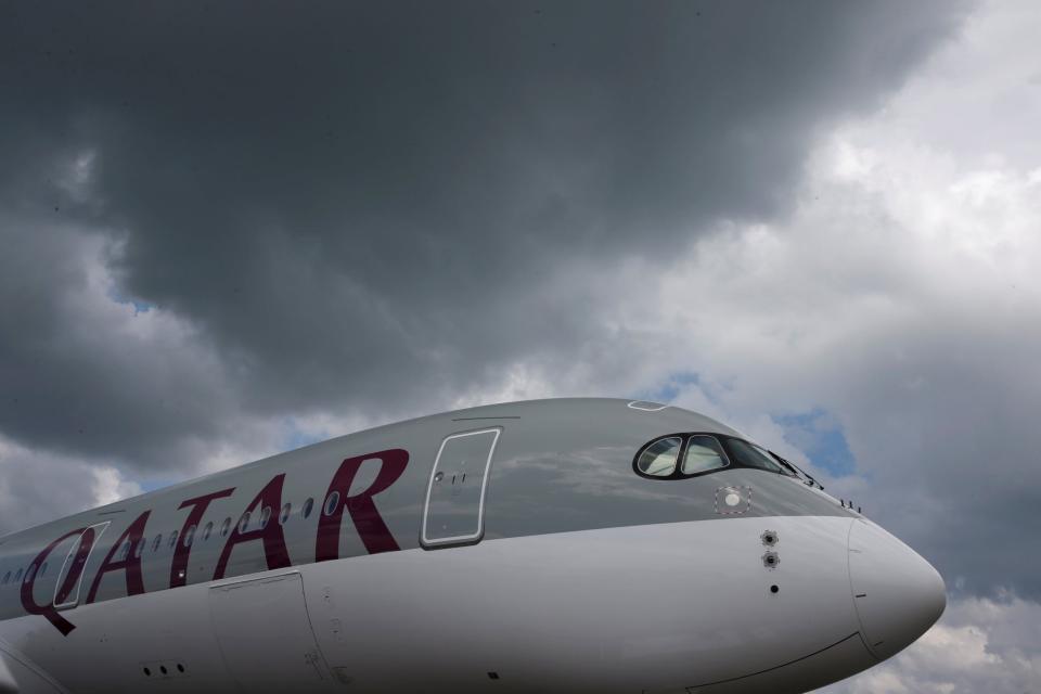 It is the fourth time Qatar Airways as claimed the top prize, having won in 2011, 2012 and 2015 - Credit: REUTERS/Edgar Su