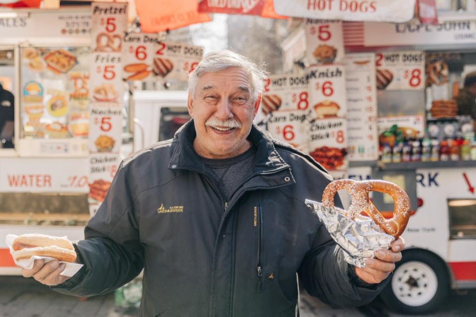 If you ever had a hot dog outside of the Metropolitan Museum of Art, you probably got it from Dan Rossi, who’s more colloquially known as The Hot Dog King. Jeenah Moon