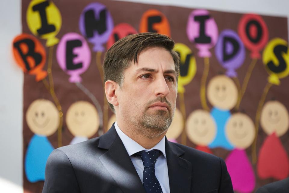 El ministro de Educación de la Nación, Nicolás Trotta