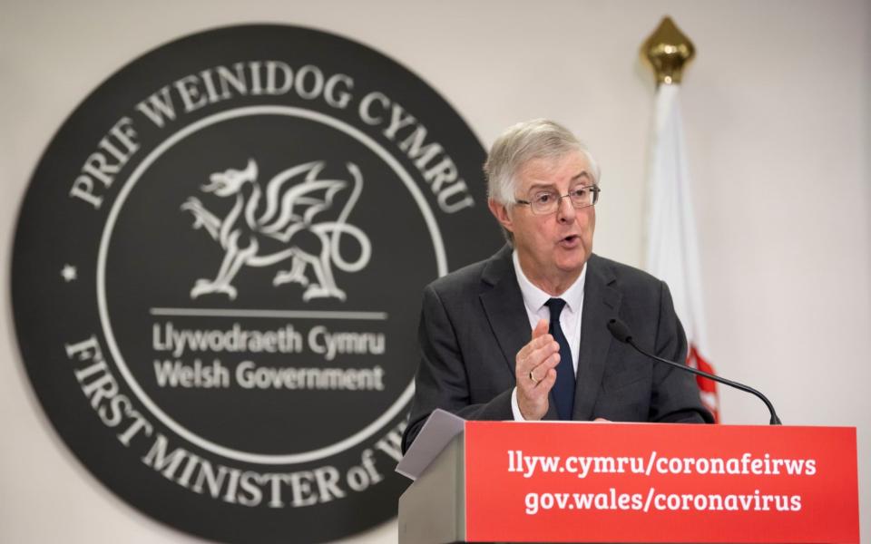 Not a race - Welsh First Minister Mark Drakeford - Getty