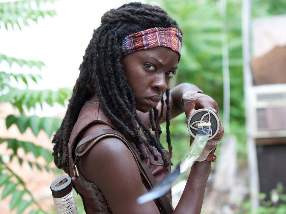 the walking dead season 3 michonne