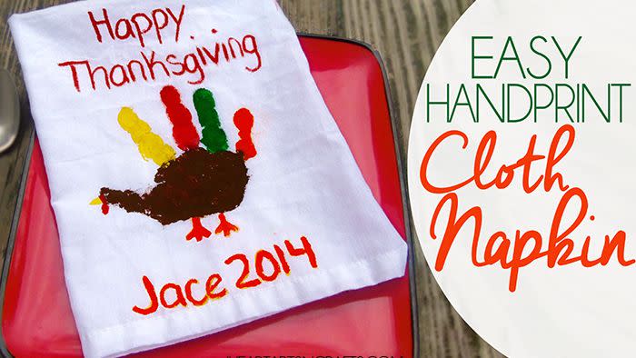 turkey crafts turkey napkins