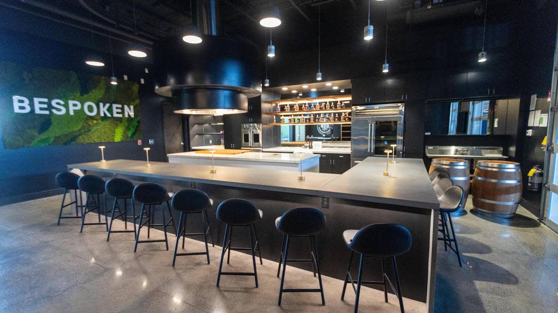 Bespoken Distillery’s tasting room within Greyline Station will be opening in April. Marcus Dorsey/mdorsey@herald-leader.com