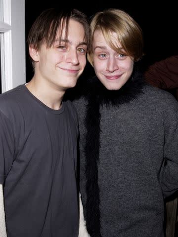 <p>J. Vespa/WireImage</p> Kieran Culkin and Macaulay Culkin.